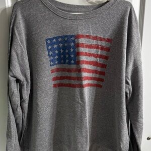 Lucky Brand Heather Gray Sweatshirt
